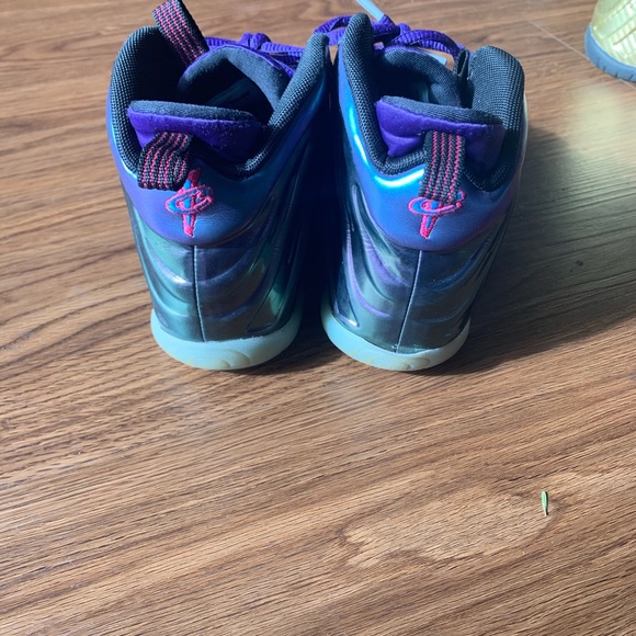 Kids Purple/Chrome Foamposites - Picture 4 of 5